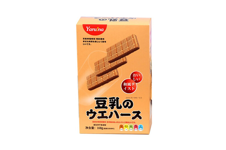 超友味豆乳威化饼干 168G